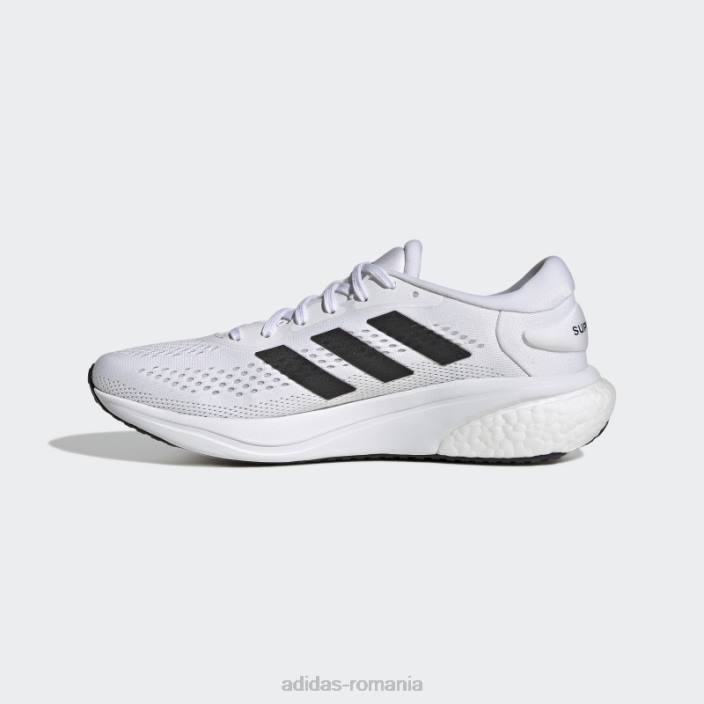 Adidas pantofi de alergare alb supernova 2 adidas bărbați alb/negru/gri liniuță 2JBN12603