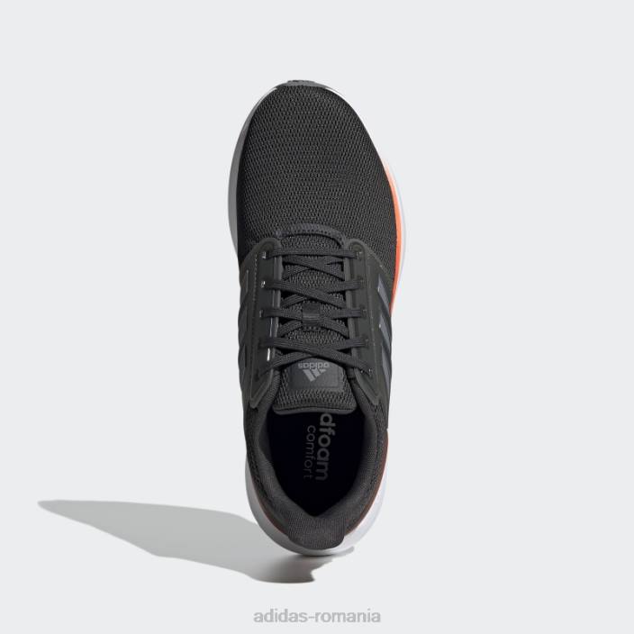 Adidas pantofi de alergare carbon eq19 bărbați carbon/gri/rosu 2JBN520