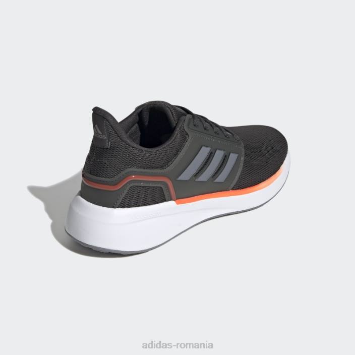 Adidas pantofi de alergare carbon eq19 bărbați carbon/gri/rosu 2JBN520
