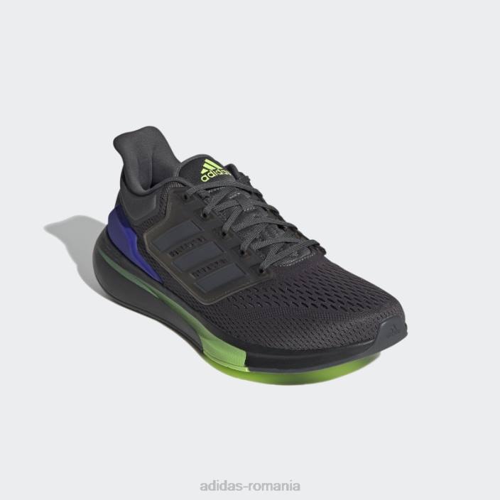 Adidas pantofi de alergare eq21 gri bărbați gri/negru 2JBN479