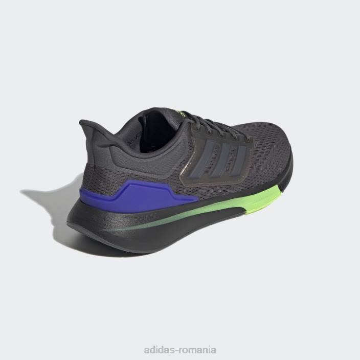 Adidas pantofi de alergare eq21 gri bărbați gri/negru 2JBN479