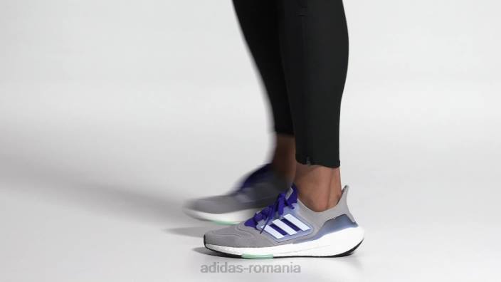 Adidas pantofi de alergare gri ultraboost 22 adidas bărbați gri/alb/albastru 2JBN20013