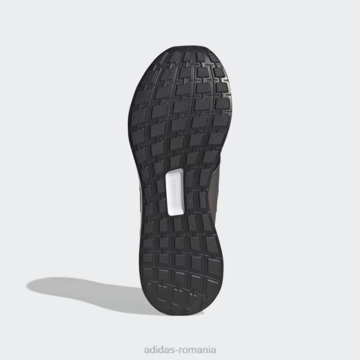 Adidas pantofi de alergare iron metalic eq19 bărbați negru/alb/fier metalic 2JBN472