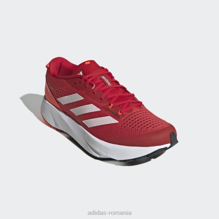 Adidas pantofi de alergare scarlet hot adizero sl bărbați stacojiu/alb/rosu 2JBN12467
