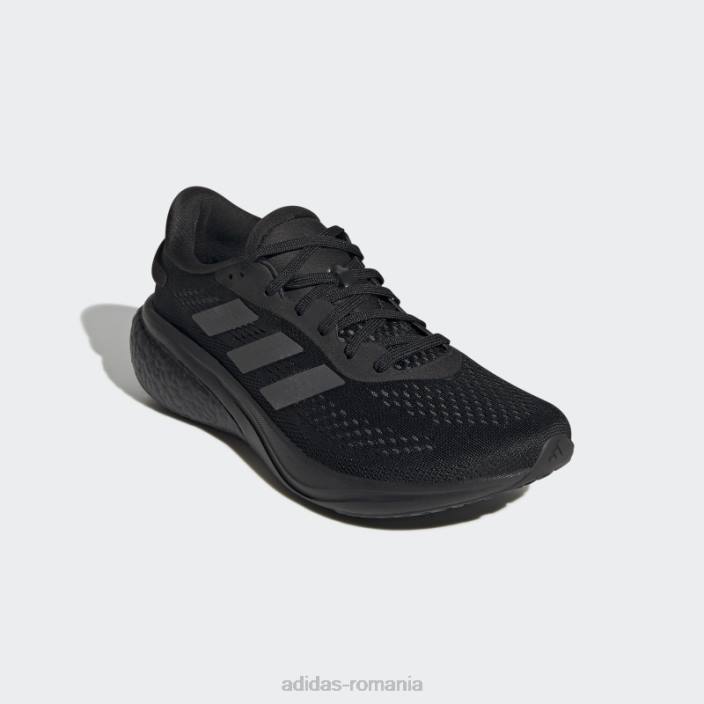Adidas pantofi de alergare supernova 2 gri bărbați gri inchis 2JBN12246
