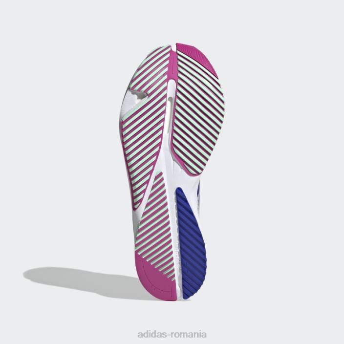 Adidas pantofi de alergat adizero sl fashion alb bărbați alb/albastru/fucsia 2JBN4554