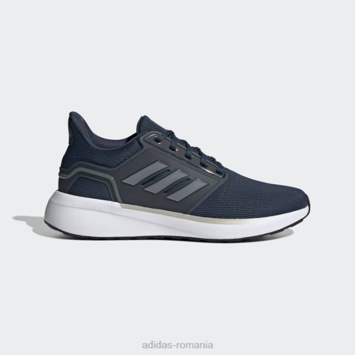 Adidas pantofi de alergat eq19 bleumarin bărbați bleumarin/fier metalic/gri metal 2JBN586