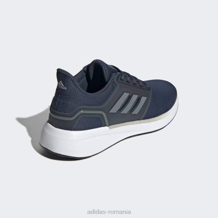 Adidas pantofi de alergat eq19 bleumarin bărbați bleumarin/fier metalic/gri metal 2JBN586