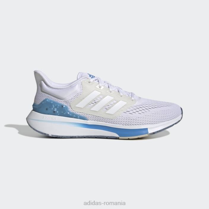 Adidas pantofi de alergat eq21 albastru bărbați alb/albastru 2JBN4526
