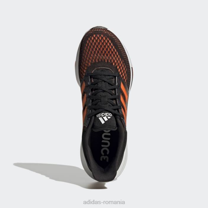 Adidas pantofi de alergat eq21 portocalii bărbați negru/portocaliu/fier metalic 2JBN4269