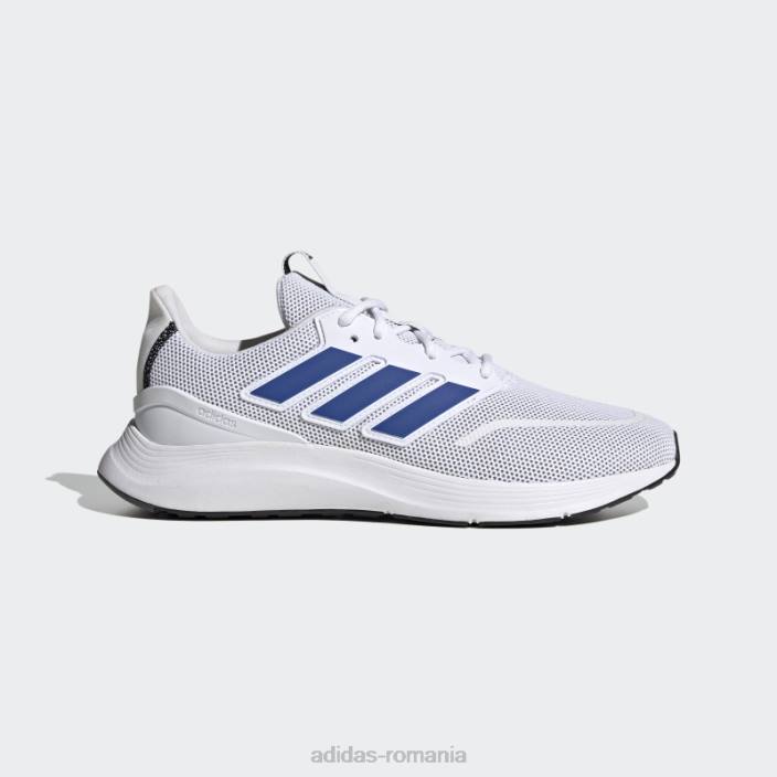 Adidas pantofi energyfalcon albi bărbați alb/albastru regal/gri glorie 2JBN494