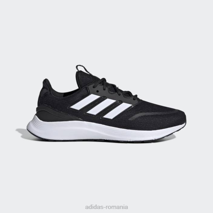 Adidas pantofi energyfalcon negri bărbați negru/alb/gri 2JBN421