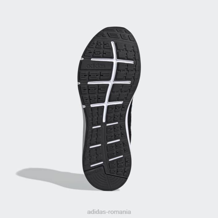 Adidas pantofi energyfalcon negri bărbați negru/alb/gri 2JBN421