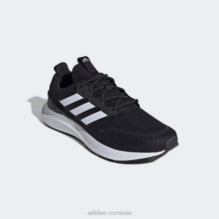 Adidas pantofi energyfalcon negri bărbați negru/alb/gri 2JBN421