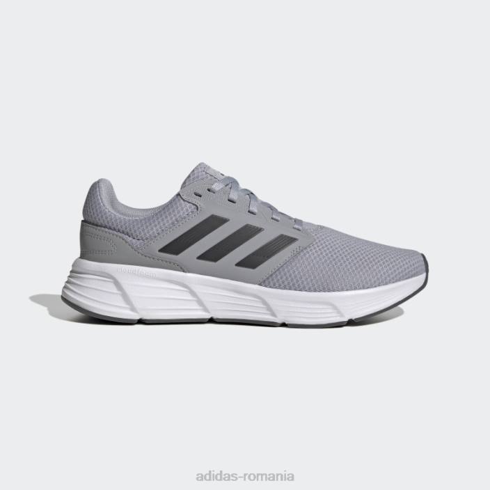 Adidas pantofi galaxy 6 adidas argintii bărbați argintiu/carbon/alb 2JBN12186