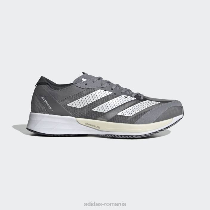 Adidas pantofi gri adizero adios 7 bărbați gri/zero metalic 2JBN4547
