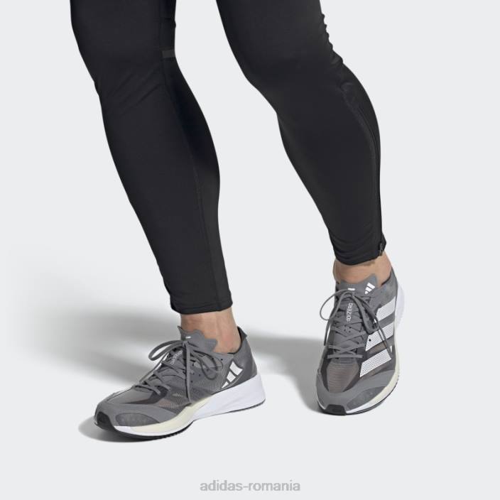 Adidas pantofi gri adizero adios 7 bărbați gri/zero metalic 2JBN4547
