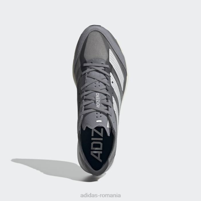 Adidas pantofi gri adizero adios 7 bărbați gri/zero metalic 2JBN4547