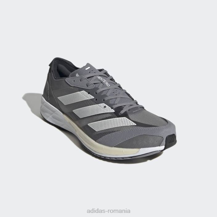 Adidas pantofi gri adizero adios 7 bărbați gri/zero metalic 2JBN4547