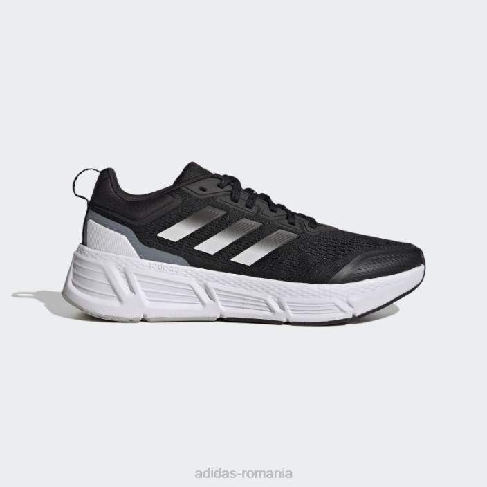 Adidas pantofi gri questar elegant bărbați negru/alb/gri 2JBN3901