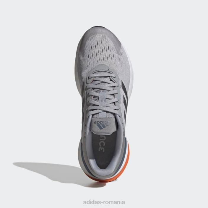 Adidas pantofi gri response super 3.0 bărbați argintiu/fier metalic/gri 2JBN4813