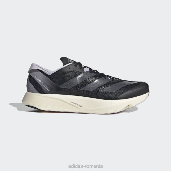 Adidas pantofi negri adizero takumi sen 9 bărbați zori negru/metalic/argintiu 2JBN166