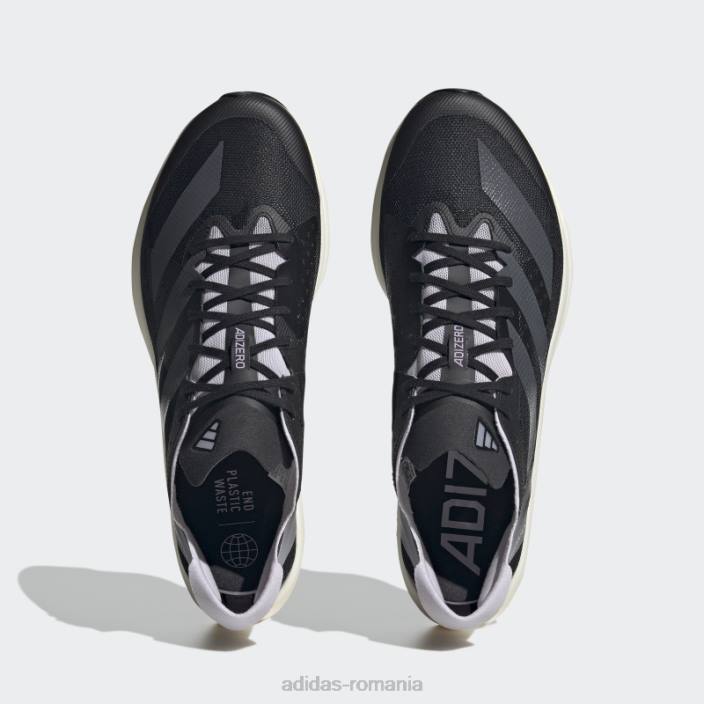 Adidas pantofi negri adizero takumi sen 9 bărbați zori negru/metalic/argintiu 2JBN166