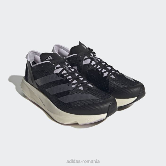 Adidas pantofi negri adizero takumi sen 9 bărbați zori negru/metalic/argintiu 2JBN166