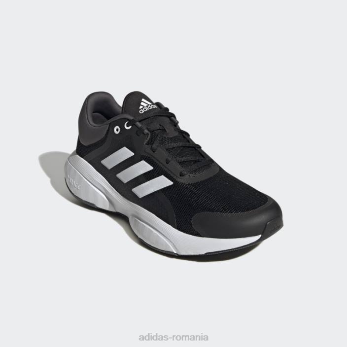 Adidas pantofi negri de răspuns adidas bărbați negru/alb/gri 2JBN12693