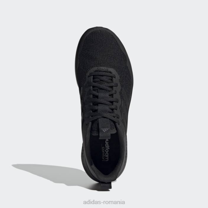 Adidas pantofi negri fluidstreet bărbați gri inchis 2JBN425