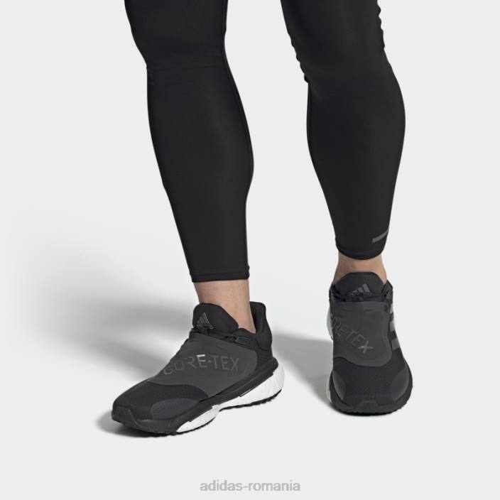 Adidas pantofi negri solar glide 5 gore-tex bărbați negru/gri/carbon 2JBN12629