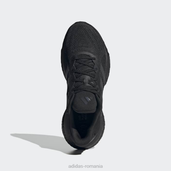 Adidas pantofi negri solarglide 6 adidas bărbați negru/gri/carbon 2JBN12717