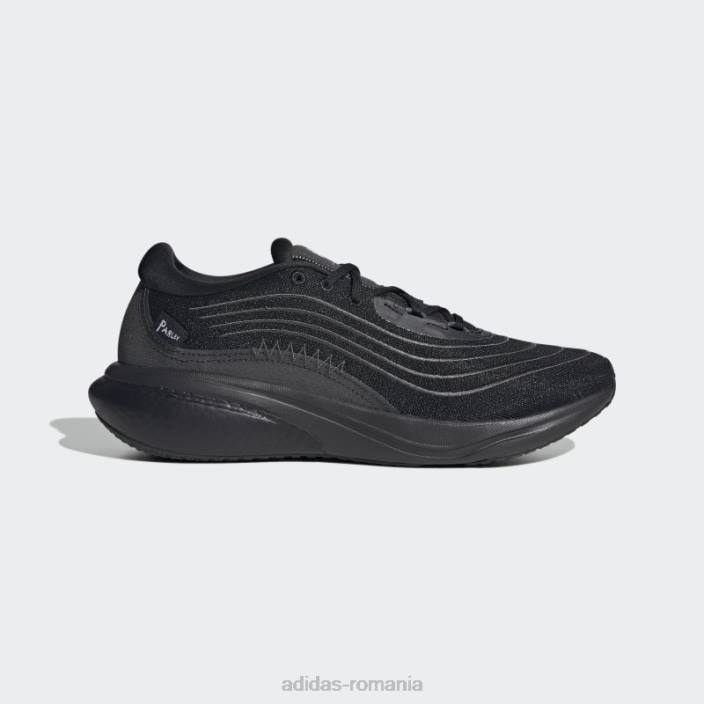 Adidas pantofi negri supernova 2.0 x parley bărbați negru/carbon/gri 2JBN95