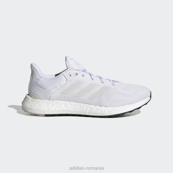 Adidas pantofi pureboost 21 dash gri bărbați alb/gri liniuță 2JBN570