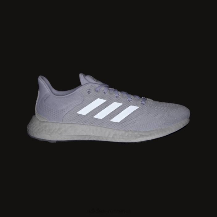 Adidas pantofi pureboost 21 dash gri bărbați alb/gri liniuță 2JBN570