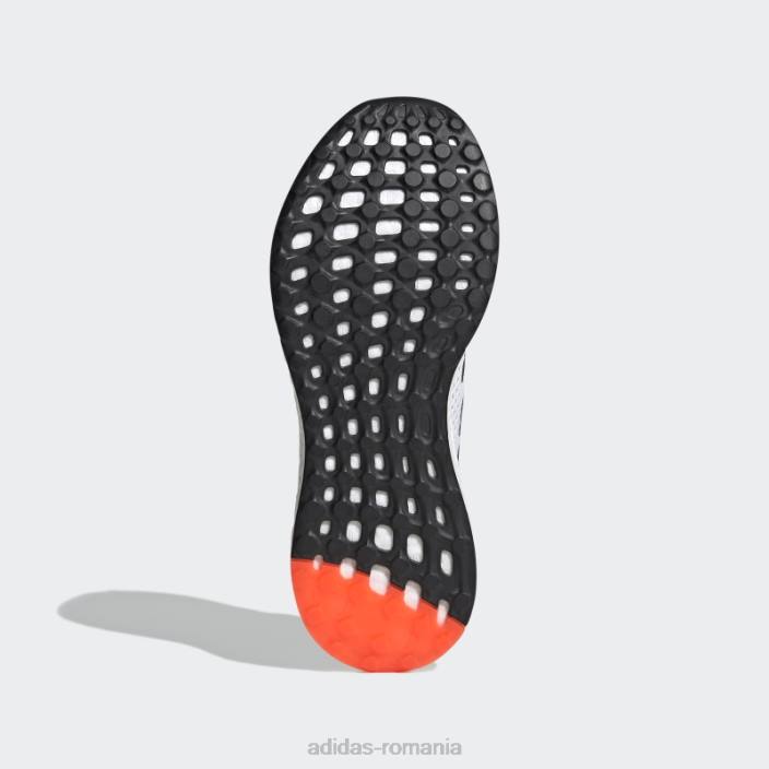 Adidas pantofi pureboost 21 negri bărbați alb/negru/rosu 2JBN420