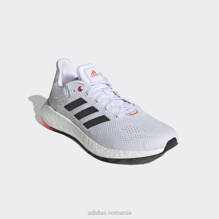 Adidas pantofi pureboost 21 negri bărbați alb/negru/rosu 2JBN420