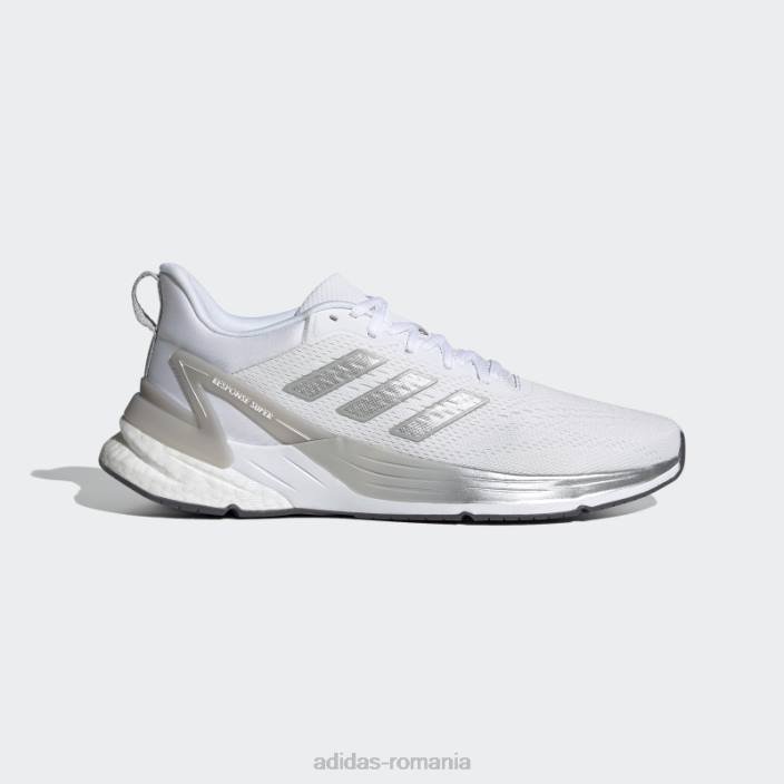 Adidas pantofi răspuns super 2.0 alb adidas bărbați alb/argintiu/gri 2JBN708