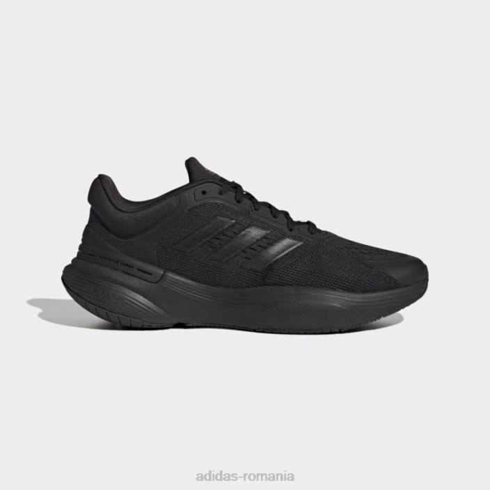 Adidas pantofi response super 3.0 negri bărbați alb negru 2JBN367