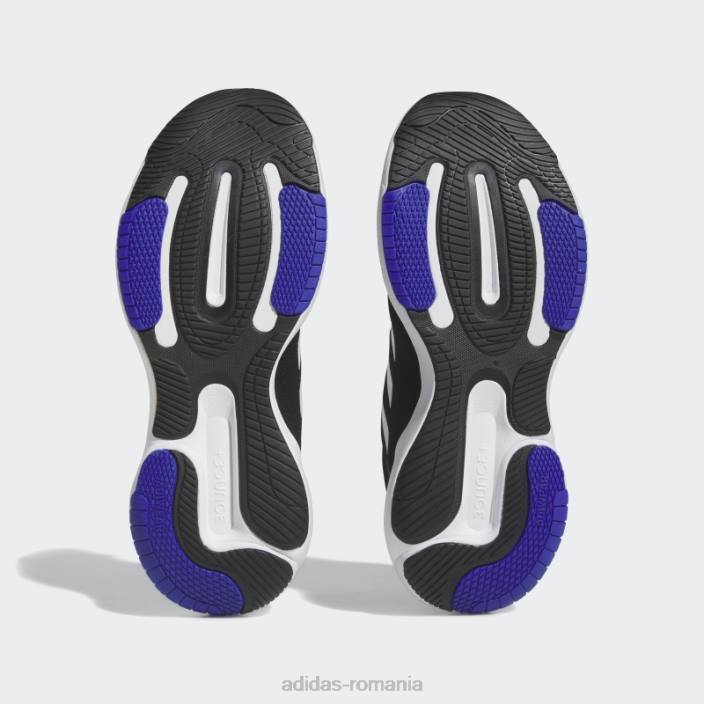 Adidas pantofi response super 3.0 negri bărbați negru/alb/mentă 2JBN146