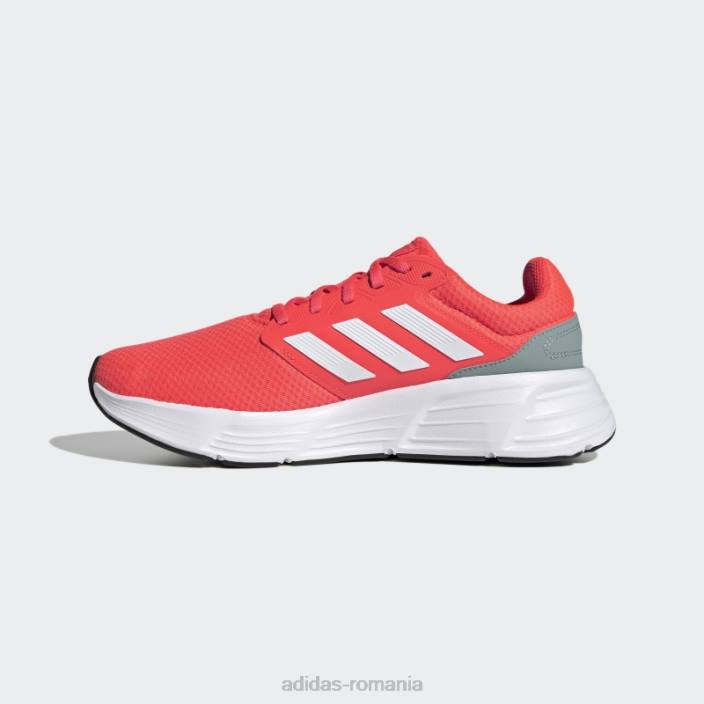 Adidas pantofi roșii galaxy 6 bărbați roșu/alb/negru 2JBN12239