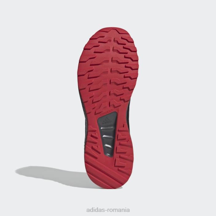 Adidas pantofi run falcon 2.0 tr negri bărbați negru/argintiu/gri 2JBN1400