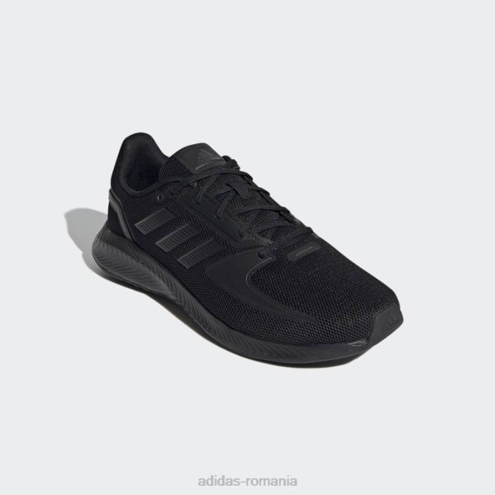 Adidas pantofi runfalcon 2.0 negri bărbați gri inchis 2JBN4525