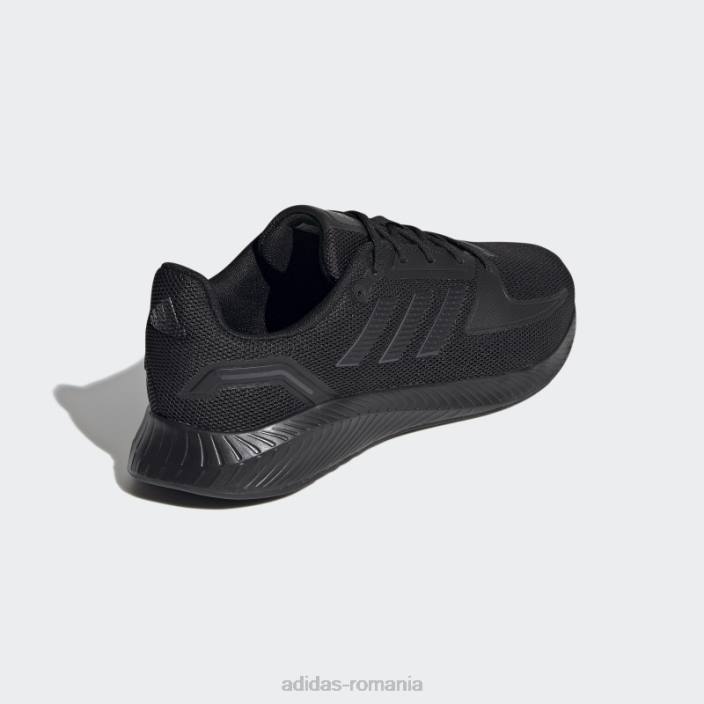 Adidas pantofi runfalcon 2.0 negri bărbați gri inchis 2JBN4525
