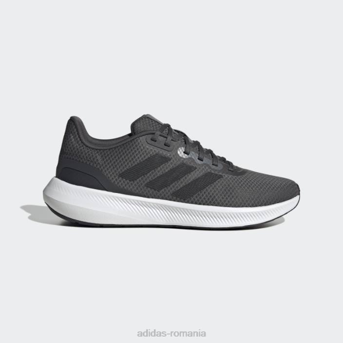 Adidas pantofi runfalcon 3 gri bărbați gri/negru/carbon 2JBN12187