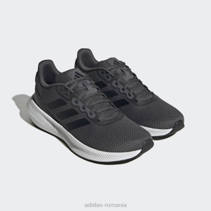 Adidas pantofi runfalcon 3 gri bărbați gri/negru/carbon 2JBN12187