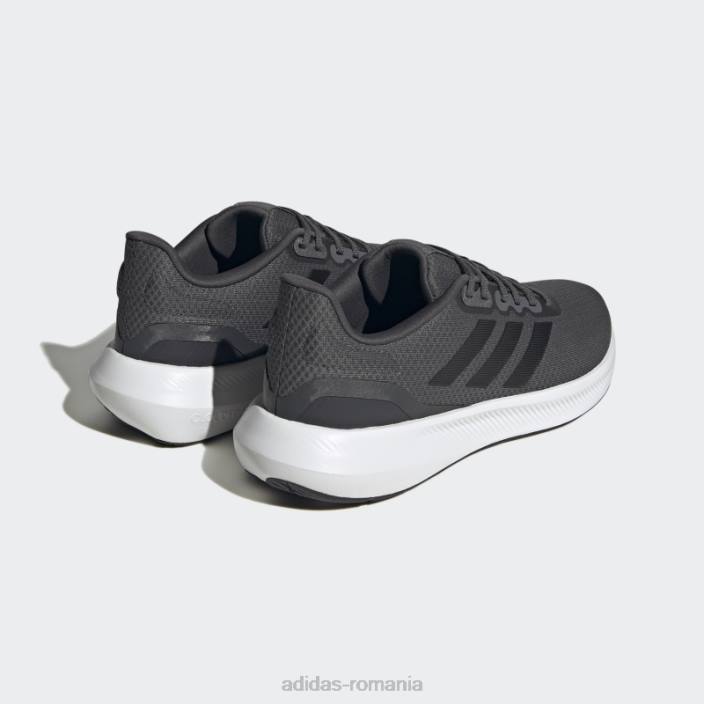 Adidas pantofi runfalcon 3 gri bărbați gri/negru/carbon 2JBN12187