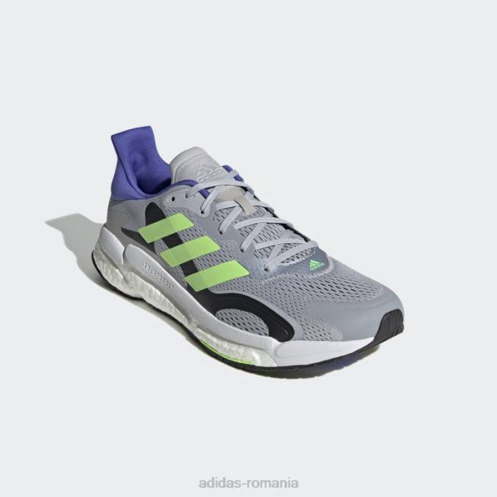 Adidas pantofi solarboost 3 argintii bărbați argintiu/verde/cerneală 2JBN608