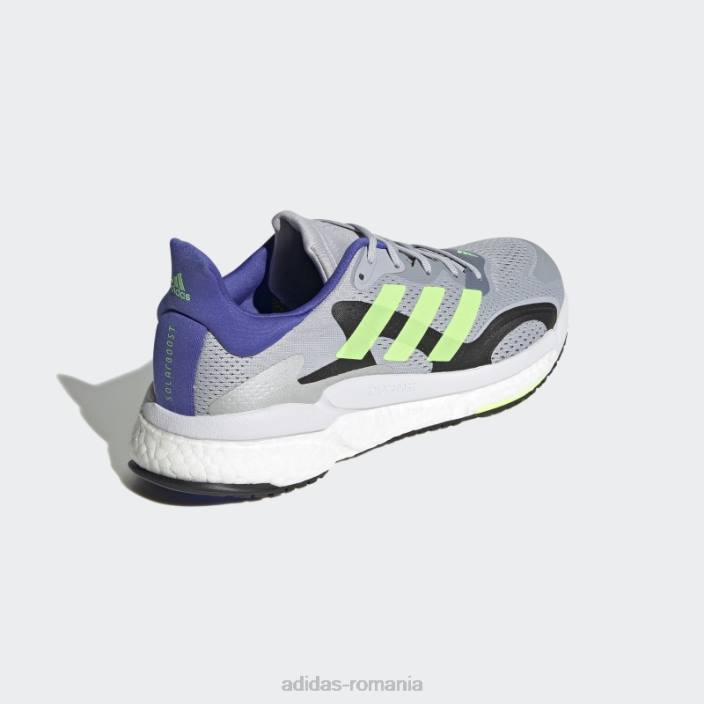 Adidas pantofi solarboost 3 argintii bărbați argintiu/verde/cerneală 2JBN608
