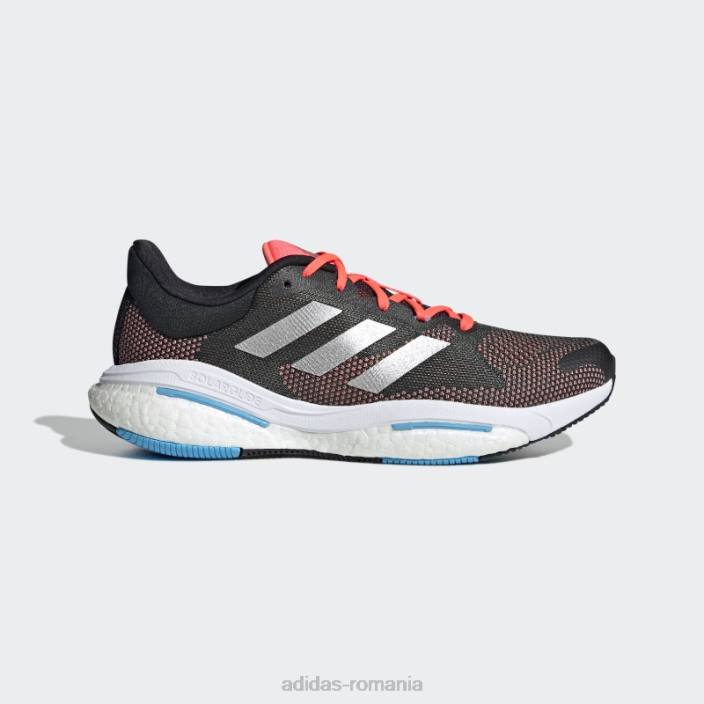 Adidas pantofi solarglide 5 carbon adidas bărbați carbon/argint/turbo 2JBN582